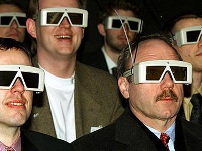 The preacher had no way of knowing if his listeners had fallen asleep during his 3D PowerPoint presentation The preacher had no way of knowing if his listeners had fallen asleep during his 3D PowerPoint presentation